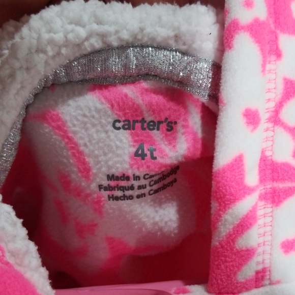 Toddler girl fleece hoodie - Picture 5 of 6